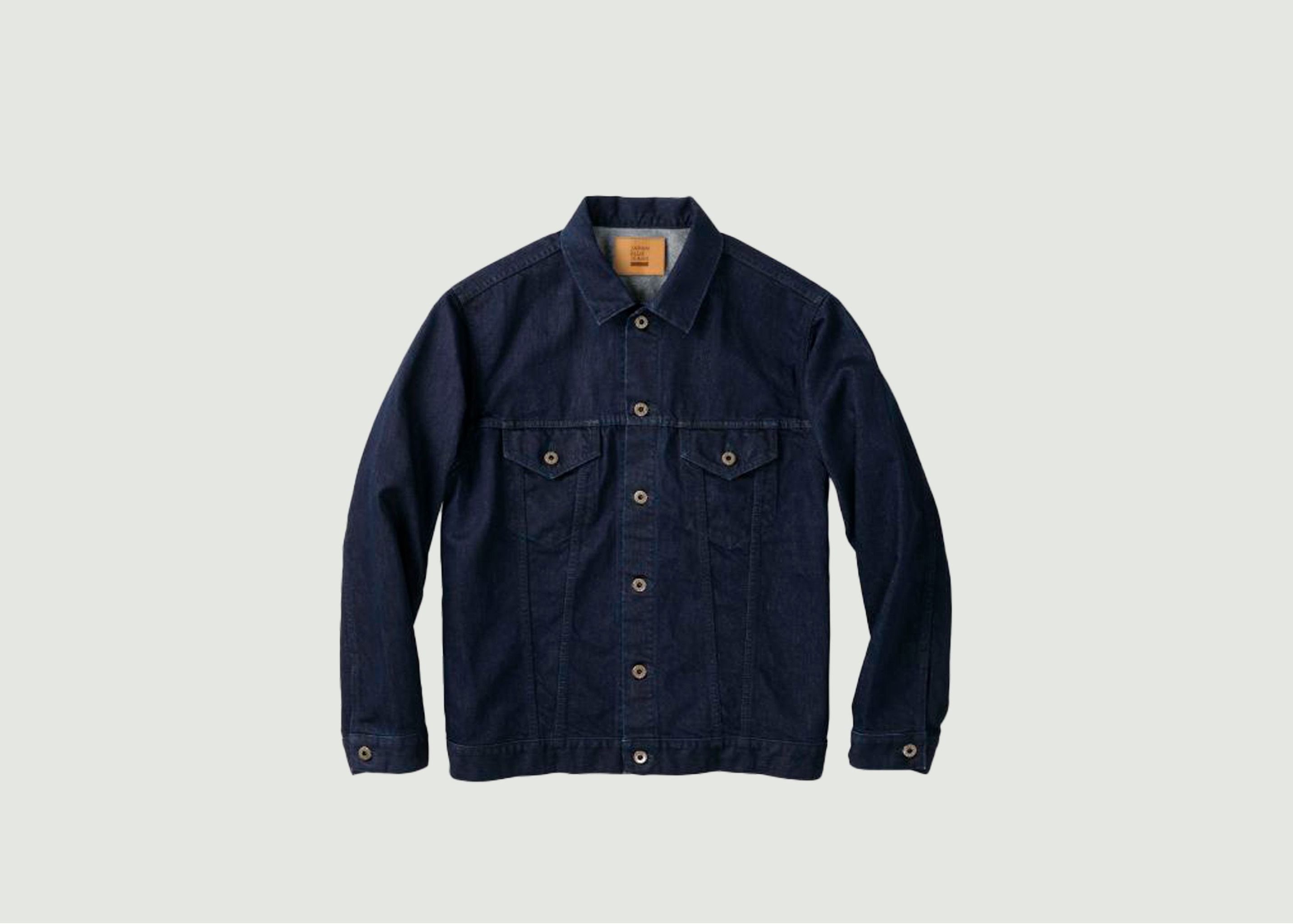 Veste en jean brut Kouzo (楮-コウゾ) - Japan Blue Jeans